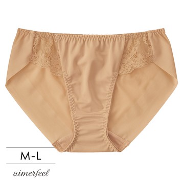 無痕內褲超盛無痕無痕三角褲單品內褲-米黃色x褐色-152421-VE2