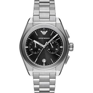 送禮首選★Emporio Armani 亞曼尼 紳男計時手錶-43mm AR11560  附提袋【全館滿額折價★APP下單點數4倍送】線上購買享_實體門市同步服務