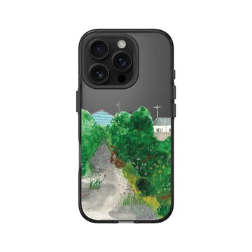 iPhone 16 Pro Clear 酷墨灰 - Soupy Tang 湯舒皮 - Green Path