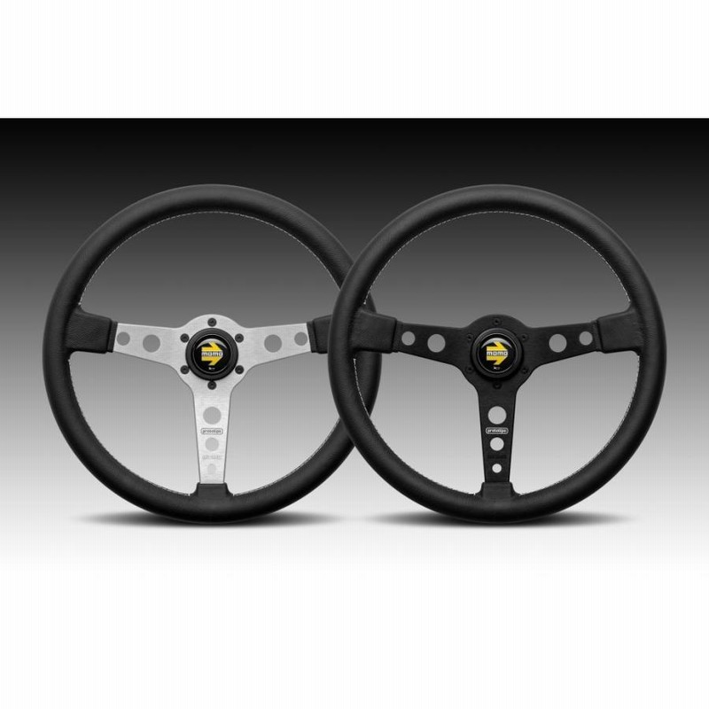 MOMO プロトタイプ ブラックスポーク 320mm MOMOを代表