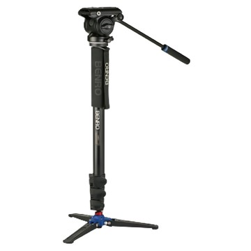 BENRO 百諾 A48FDS4PRO 油壓雲台鋁合金單腳架套組 最高高度 1740mm 最大承重 4kg  1組