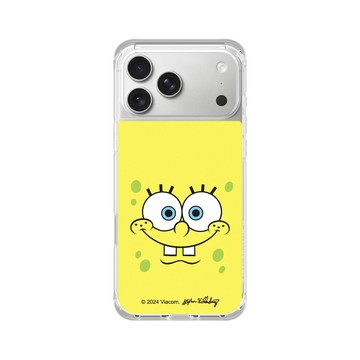 iPhone 17 Pro Max ClearX (MagSafe 兼容) 晶透白 - 海綿寶寶 SpongeBob - 海綿寶寶
