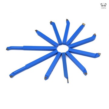 11件裝焊接車刀 硬質合金車刀 釺焊刀頭刀具鑽頭套裝  木盒包裝   8mm