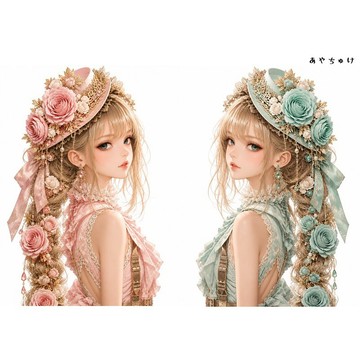 【5 月新品 2】08-132-0014 人物貼紙 迷你色系款