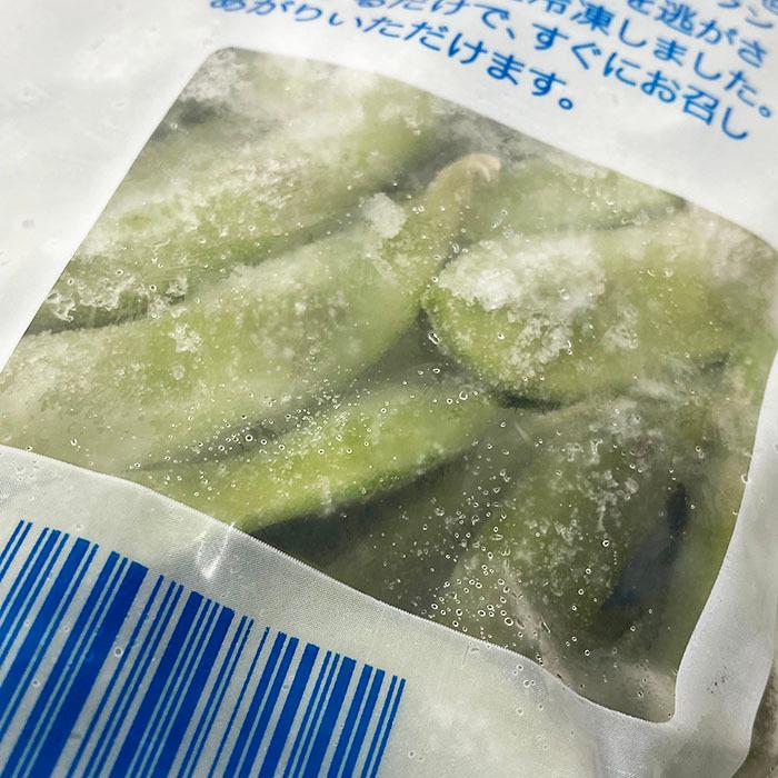 冷凍　黒豆枝豆　500g　パック