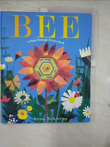 【書寶二手書T9／少年童書_FAY】Bee: A Peek-Through Picture Book_Teckentrup, Britta (ILT)