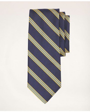 Brooks Brothers Men's Mini Rep Tie | Navy | Size Regular