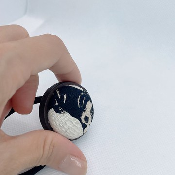 手工原木髮束-法鬥