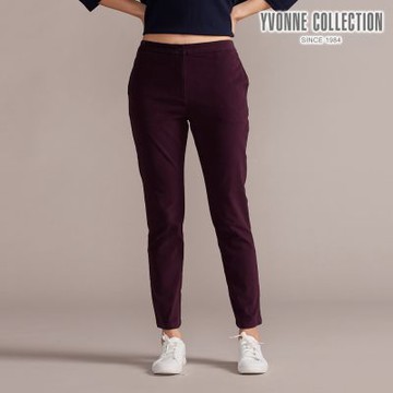 YVONNE 以旺傢飾 網路限定 | 磨毛伸縮合身長褲（M/L）