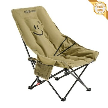 【加厚保暖】摺疊椅 露營椅 月亮椅 釣魚椅 野餐椅 便攜躺椅 戶外摺疊凳 加棉坐墊 可調節靠背 快速收納 戶外露營釣魚必備
