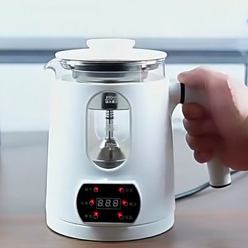110V美規煮茶器蒸汽電煮茶器小型家用辦公室養生壺煮茶器美國臺灣