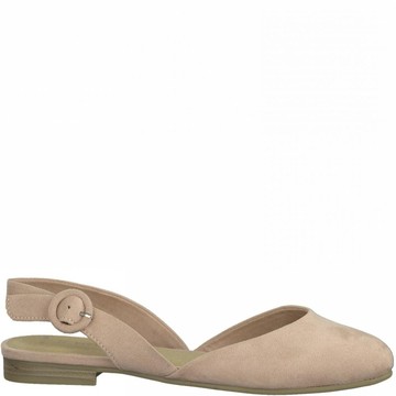 MARCO TOZZI ROSE CASUAL LOW HEEL SANDALS 粉色女款鞋子