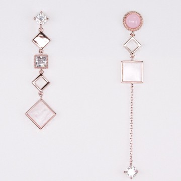 【小Ken先生】韓風｜低致敏｜銀針｜完美比例｜耳環｜可改夾式