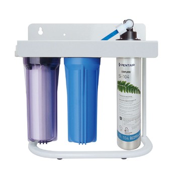 美國EVERPURE 家用除鉛QL2U-S104+前置兩道淨水器  桃竹苗免費基本安裝 免插電無廢水