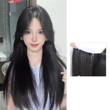 【巴黎精品】現貨+預購 女假髮透氣假髮片輕量整頂假髮-一片式長直髮隱形10色a1jl28