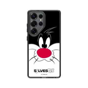 Galaxy S25 Ultra Clear 酷墨灰 - 樂一通 Looney Tunes - 大臉傻大貓