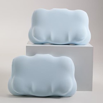 【哈迪云朵生物基枕】跨境枕頭成人護頸椎枕芯零壓生物基記憶枕