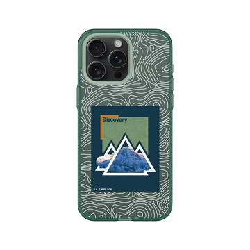 iPhone 15 Pro Max Clear 憂墨綠 - Discovery - 山的紋路