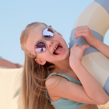 【KiGO】Bobby 抗UV輕量偏光兒童太陽眼鏡 (6-9Y)(多色可選)