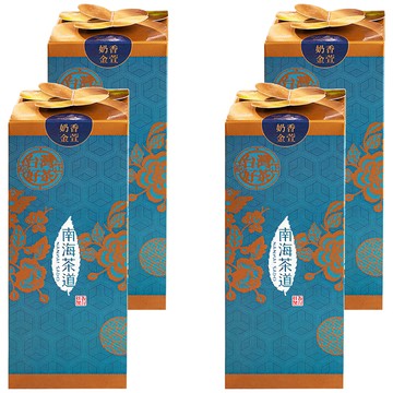 南海茶道 金萱立體茶包禮盒  4g  20包  4盒