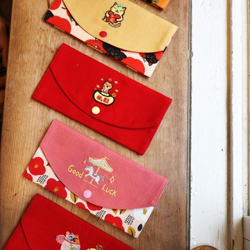【red envelope】萬用紅包袋 / 存摺收納袋