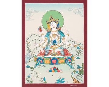 南嘉瑪唐卡－神聖女性藏傳靈性藝術