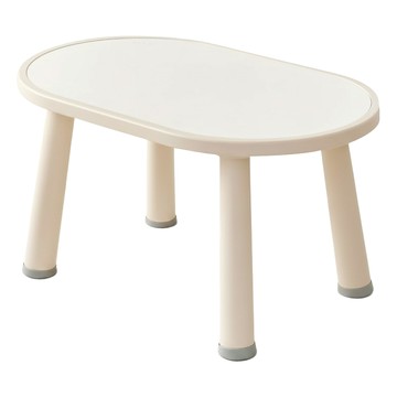 iFam 兒童學習桌 80x50x42.8cm 雙面桌墊設計  奶茶色