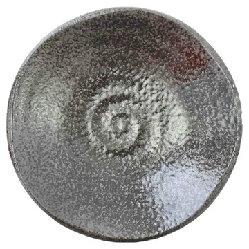 佐和陶瓷 渦黑14.5圓皿 日本製  1個