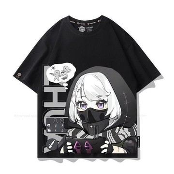 桃園出貨 三角洲行動周邊 三角洲聯名衣服 純棉短袖 男裝 女裝 中大童兒童童裝 威龍駭爪衣服 短袖T恤 上衣 男生衣服