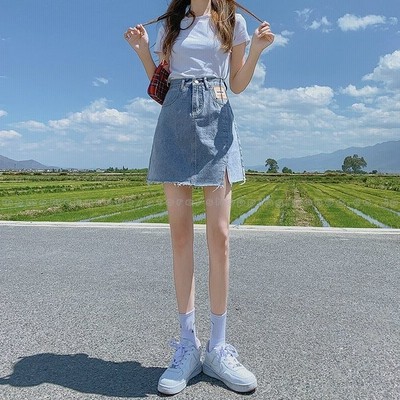 Upper Hights The Scarlet カットオフデニムスカート カーボン Artroscopia Com Ar