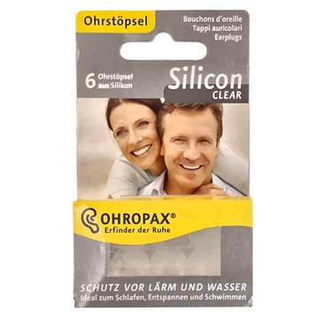 OHROPAX 安耳悠 德國矽膠耳塞 防噪音 睡眠 游泳  6枚  1組