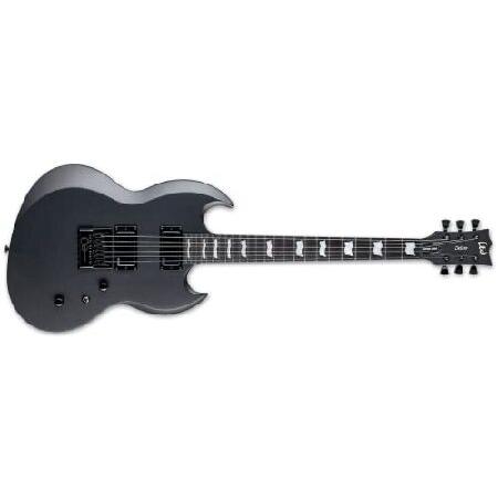 ESP LTD Viper-1000 Baritone Electric Guitar Black Satin並行輸入