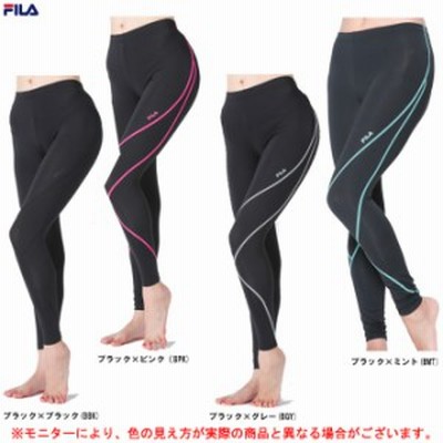◆メール便対応商品◆FILA（フィラ）レディース 裏起毛ロングタイツ（446910） スパッツ タイツ 着圧 コンプレッション レディース