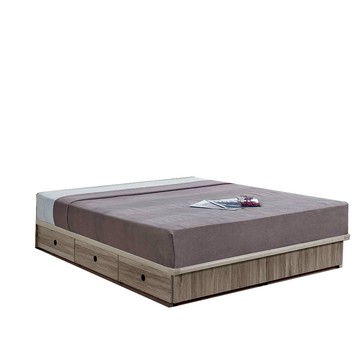 obis 拉比灰橡5尺六抽床底