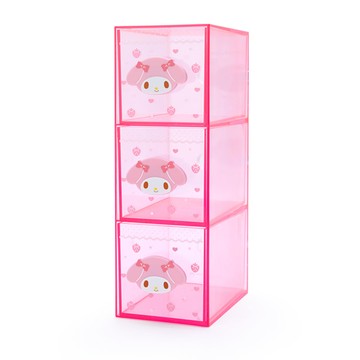 【震撼精品百貨】My Melody_美樂蒂~日本SANRIO三麗鷗 美樂蒂透明小物收納盒*30008