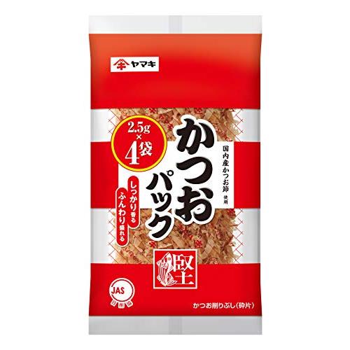 ヤマキ かつおパック (2.5g×4P)×10個