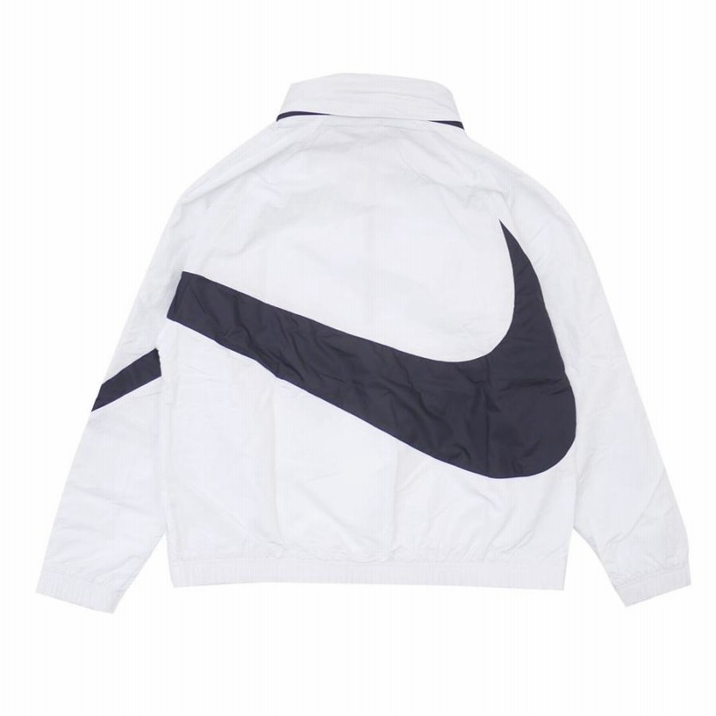 NIKE(ナイキ) BIG SWOOSH ANRK JACKET (アノラック)(ジャケット) WHITE AJ1405-121  225-000349-050+ 新品 (OUTER) | LINEショッピング