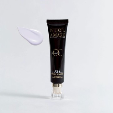 【NIOU AMAZE 紐奇肌】新升級版鑽石光校色隔離乳(紫)30ml（SPF50★★★）