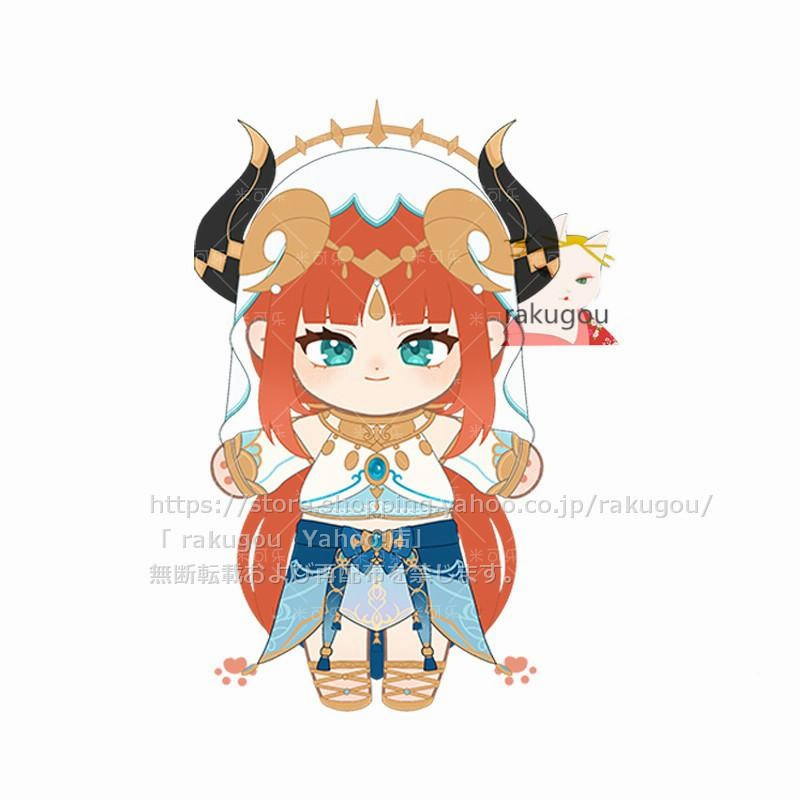 原神 ぬいぐるみ スメール ニィロウ ぬいぐるみ （Nilou
