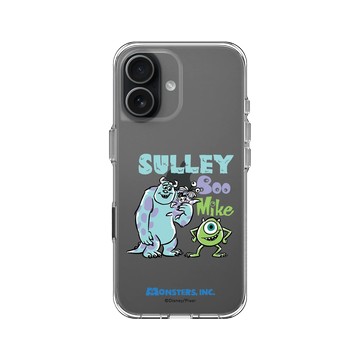 iPhone 17 Clear Case（相機按鈕） 透明 - 迪士尼-皮克斯 PIXAR - 怪獸和阿布