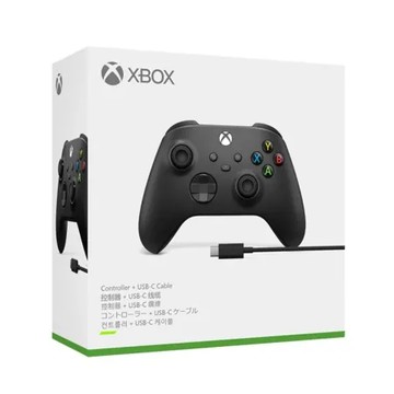微軟 磨砂黑XBOX無線控制器 + USB-C纜線