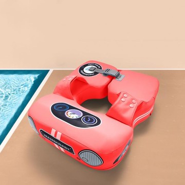 Mambobaby - 小汽車造型腋下圈-紅色