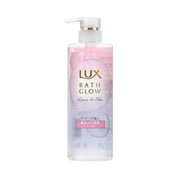 LUX 麗仕 Bath Glow 亮澤保水洗髮精 受損髮專用  490g  1瓶