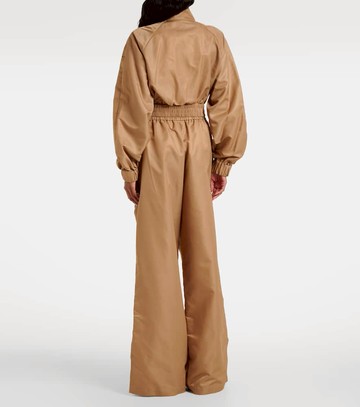 Area Logo crystal-embellished track jacket