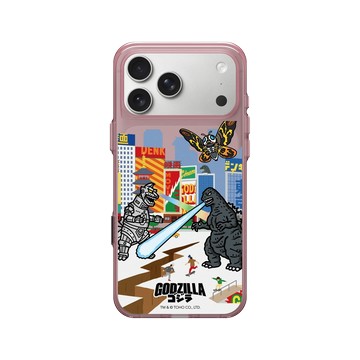 iPhone 17 Pro Max Clear (相機按鈕) 晶醺玫 - 哥吉拉 Godzilla - 哥吉拉世界