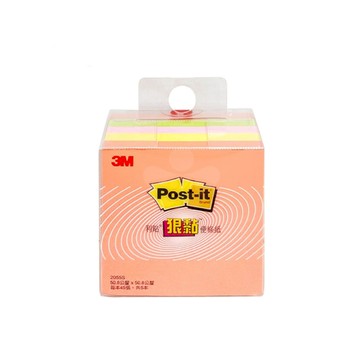 蝦皮隔日到貨 3M Post-it 利貼 狠黏可再貼便條紙-紙磚-2055S 墊腳石購物網