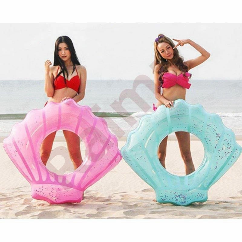 浮き輪 大人用 浮輪 うきわ フロート 貝殻型 可愛い 浮き輪 夏 海 プール ビーチ 水遊び 浮き具 通販 Lineポイント最大get Lineショッピング