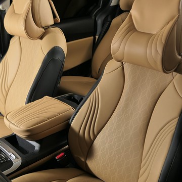 ezes 嘉年華第四代專用高級訂製駕駛座座椅套  1個  馬鞍棕