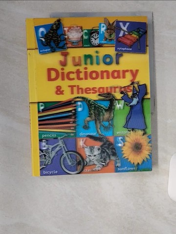 【書寶二手書T1／字典_TTL】Junior Dictionary and Thesaurus_Leaney, Cindy / Purcell, Susan