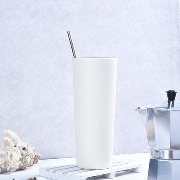 【單支｜6mm口徑-27cm細吸管】鑽石鈍角純鈦吸管 6mm口徑-27cm細吸管